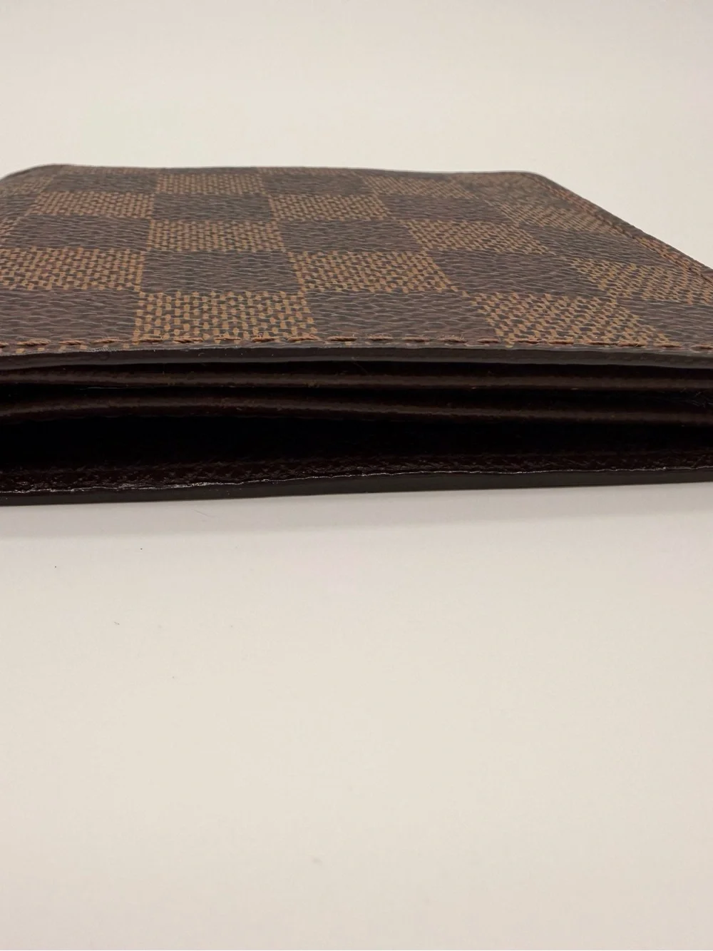 Louis Vuitton bifold wallet in damier ebene